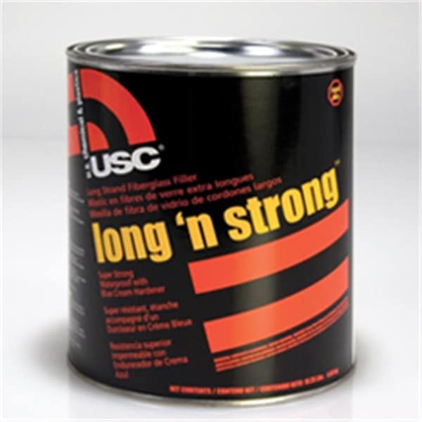 U.S. Chemical & Plastics U S Chemical & Plastics US23020 Long N Strong Long Strand Fiberglass Filler - Quart US23020 - main